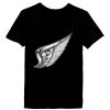 Ladies’  Junior Fine Jersey V-Neck Longer Length T-Shirt Thumbnail