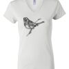 Women's Short Sleeve V-Neck T-Shirt Thumbnail