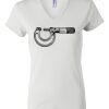 Women's Short Sleeve V-Neck T-Shirt Thumbnail