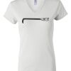 Women's Short Sleeve V-Neck T-Shirt Thumbnail