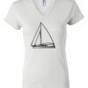 Women's Short Sleeve V-Neck T-Shirt Thumbnail