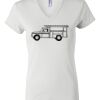 Women's Short Sleeve V-Neck T-Shirt Thumbnail