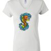 Women's Short Sleeve V-Neck T-Shirt Thumbnail