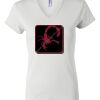 Women's Short Sleeve V-Neck T-Shirt Thumbnail