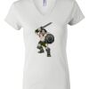 Women's Short Sleeve V-Neck T-Shirt Thumbnail