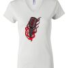 Women's Short Sleeve V-Neck T-Shirt Thumbnail