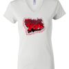 Women's Short Sleeve V-Neck T-Shirt Thumbnail