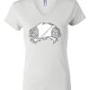 Women's Short Sleeve V-Neck T-Shirt Thumbnail