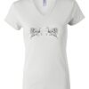 Women's Short Sleeve V-Neck T-Shirt Thumbnail