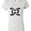 Women's Short Sleeve V-Neck T-Shirt Thumbnail