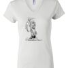 Women's Short Sleeve V-Neck T-Shirt Thumbnail