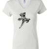 Women's Short Sleeve V-Neck T-Shirt Thumbnail