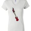 Women's Short Sleeve V-Neck T-Shirt Thumbnail