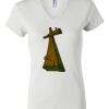 Women's Short Sleeve V-Neck T-Shirt Thumbnail