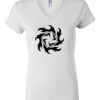 Women's Short Sleeve V-Neck T-Shirt Thumbnail