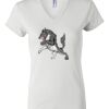 Women's Short Sleeve V-Neck T-Shirt Thumbnail