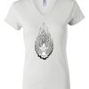 Women's Short Sleeve V-Neck T-Shirt Thumbnail