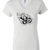 Women's Short Sleeve V-Neck T-Shirt Thumbnail