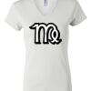 Women's Short Sleeve V-Neck T-Shirt Thumbnail