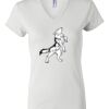 Women's Short Sleeve V-Neck T-Shirt Thumbnail