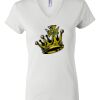 Women's Short Sleeve V-Neck T-Shirt Thumbnail