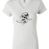 Women's Short Sleeve V-Neck T-Shirt Thumbnail