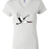 Women's Short Sleeve V-Neck T-Shirt Thumbnail