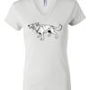 Women's Short Sleeve V-Neck T-Shirt Thumbnail