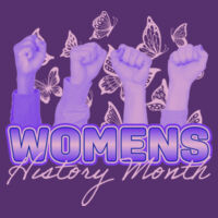 Womens History Month Fists Design