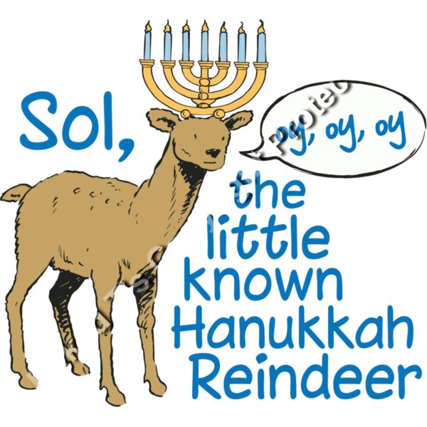 Sol the Hanukkah reindeer Thumbnail