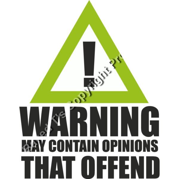 Warning May contain opinions that offend Thumbnail