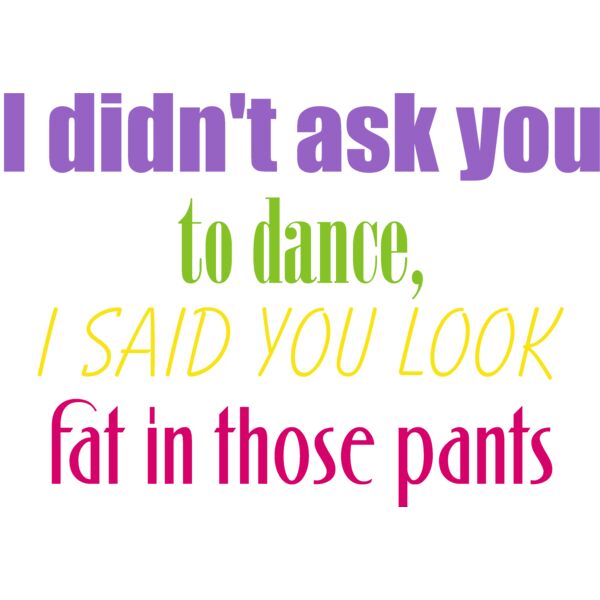 dance fat in pants Thumbnail