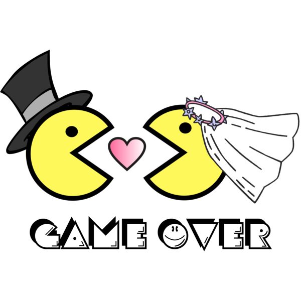 pacmangameoverwedding Thumbnail