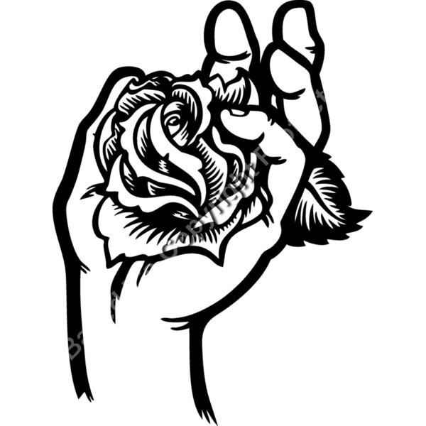 EShand001bw Thumbnail