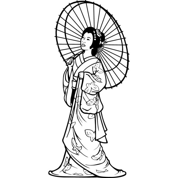 ESgeisha002bw Thumbnail