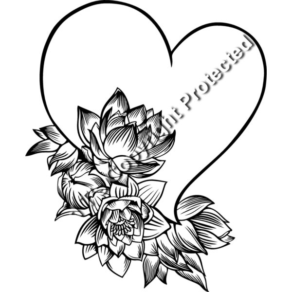 ESheart010bw Thumbnail