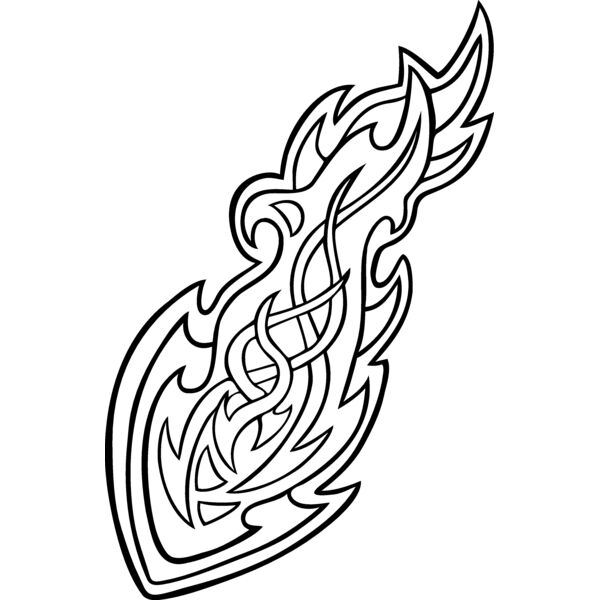 ESflames059bw Thumbnail