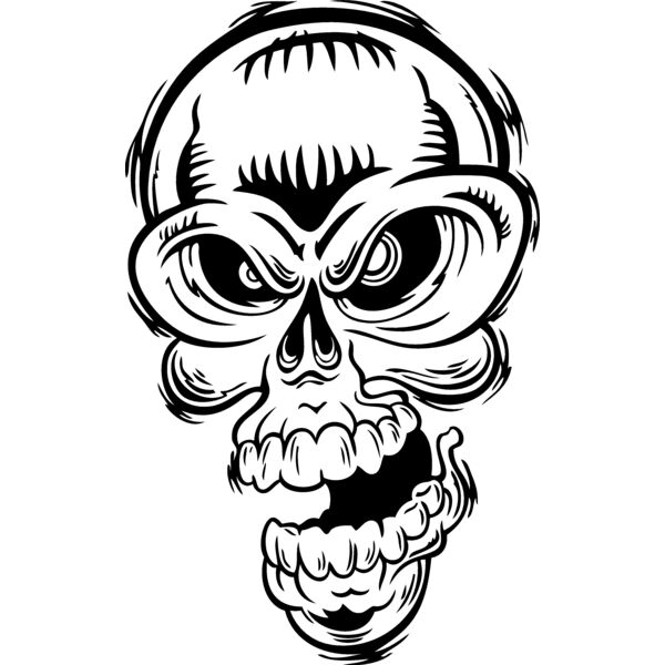 ES2skull007BW Thumbnail