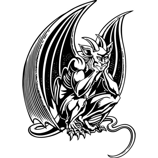 ES2gargoyle002bw Thumbnail