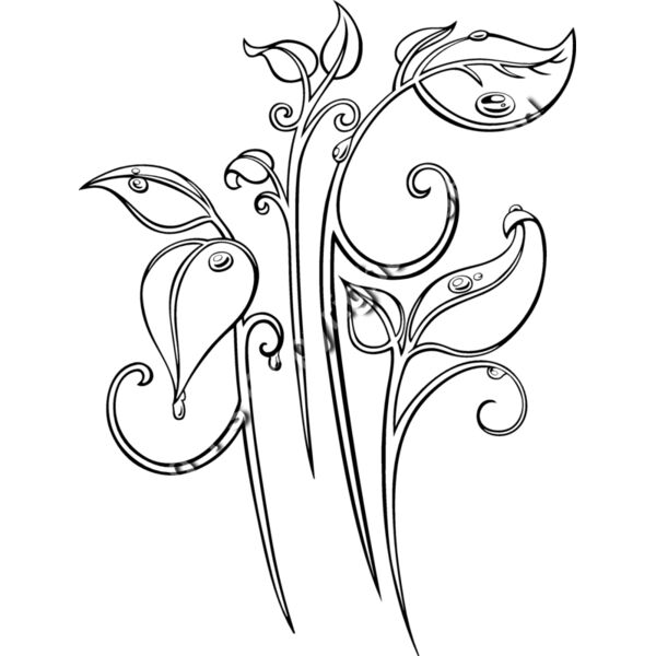 ES2leaves002bw Thumbnail