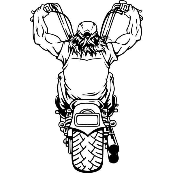 ES2biker005BW Thumbnail