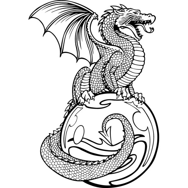 ES2dragon002bw Thumbnail