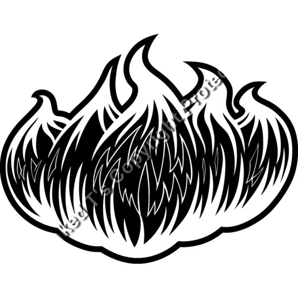 ES2flames014bw Thumbnail