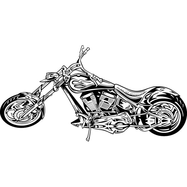 ES2motorcycle004BW Thumbnail