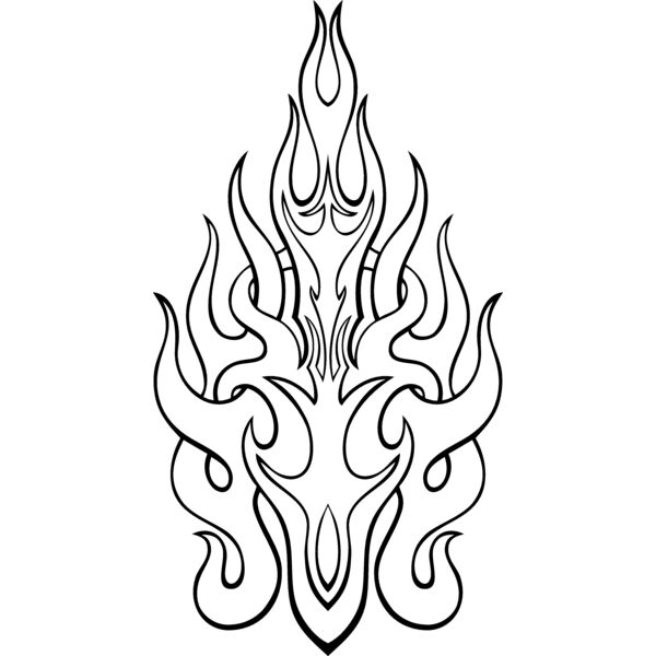 ES2flames007BW Thumbnail