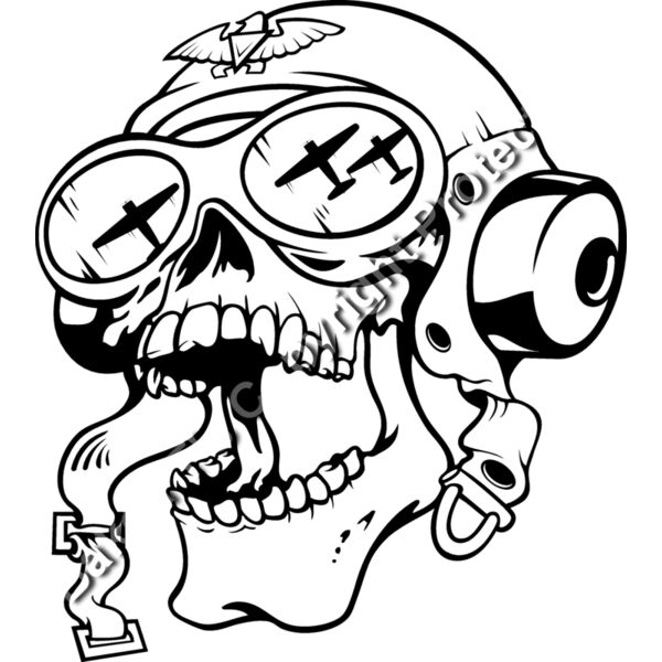 ES3skull22bw Thumbnail