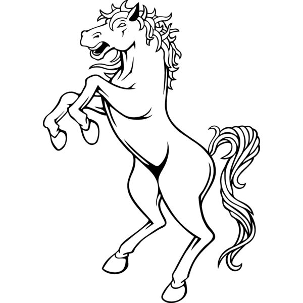 es3horse04bw Thumbnail