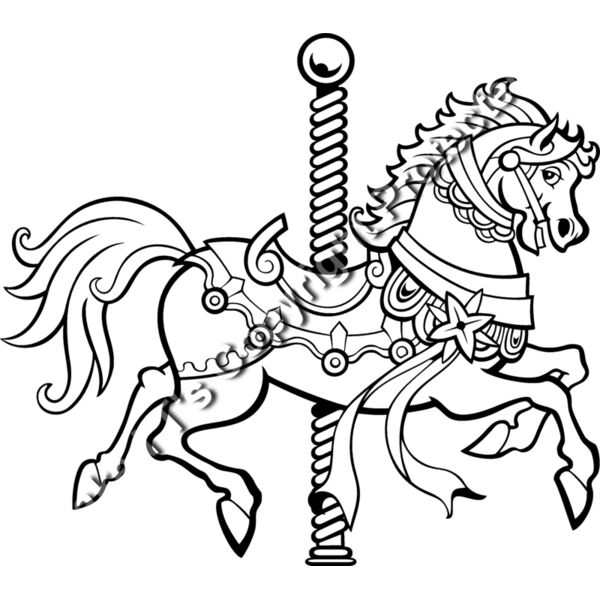 ES3horse03BW Thumbnail