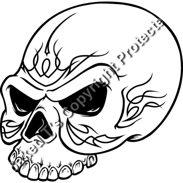 ES3skull02bw Thumbnail
