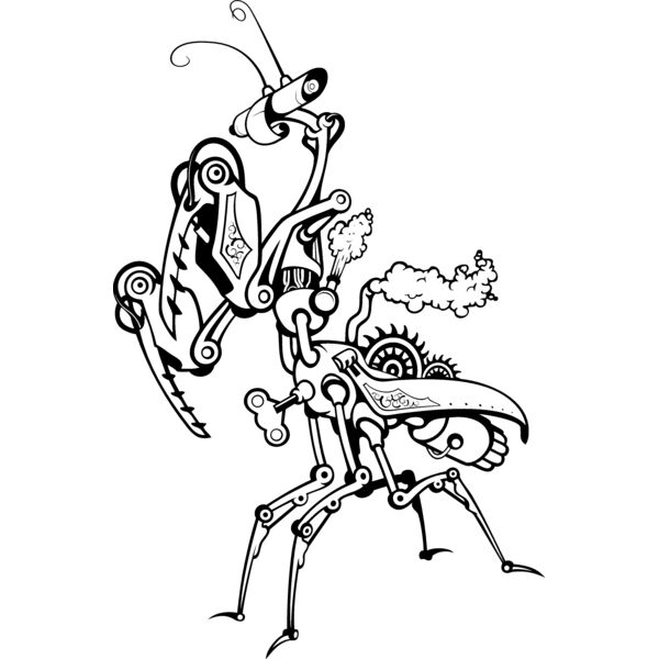 ES3pryngmantis01bw Thumbnail